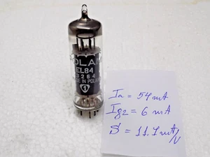 EL84 POLAM TUBE TESTED - Picture 1 of 3