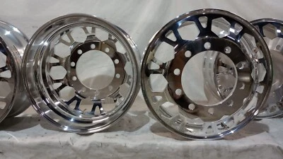 22" or 22.5" HEX PLUS Dually Wheels FORD CHEVY GMC DODGE ADAPTERS AND CAPS - Image 1 of 4