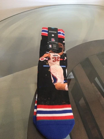 NWT Los Angeles Clippers Blake Griffin Chris Paul Stance 548 Socks Large Cover