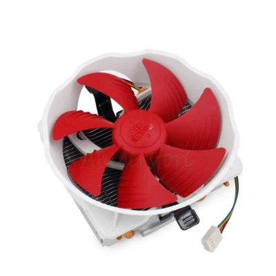 120MM 4Pin Large Fan 4 Copper Heat pipes Radiator Intel AMD Heatsink CPU Cooler - Image 1 of 4