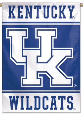 KENTUCKY WILDCATS Official NCAA Team Logo 28x40 WALL BANNER Cover