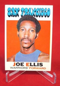 Joe Ellis Topps NBA Basketball Card 1971 #51 EX