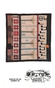 1991 Country Threads #165 A Song in the Air quilt sewing pattern uncut - Picture 1 of 3