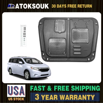 Auto Under Engine Guards Fit For 2011-2017 Nissan Quest Splash Guand Mud Flaps - Image 1 of 4