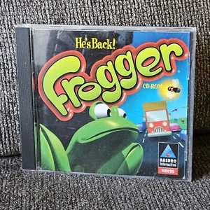 1997 Frogger CD-ROM PC Game For Windows 95 98 Complete CIB - Picture 1 of 5