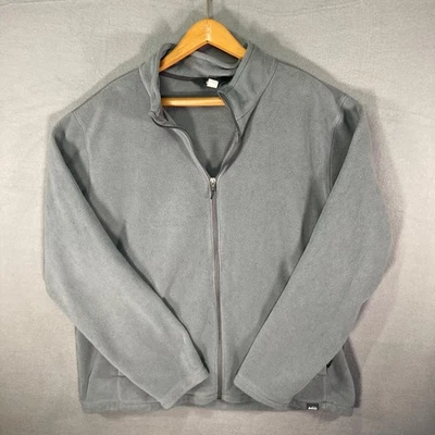 Chaqueta polar cooperativa REI para hombre XXL gris cremallera completa exterior senderismo ligera Foto 1 de 4
