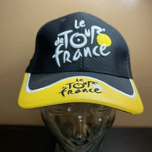 Le Tour de France Mütze Baseball Cap, gelb & schwarz, Radfahren bestickt offiziell - Bild 1 von 6