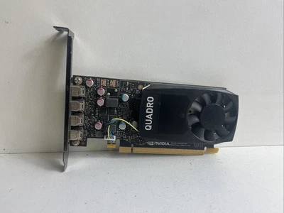 Nvidia Quadro P600 2GB GDDR5 Graphics Card 4x mini DP - HIGH PROFILE - Image 1 of 2