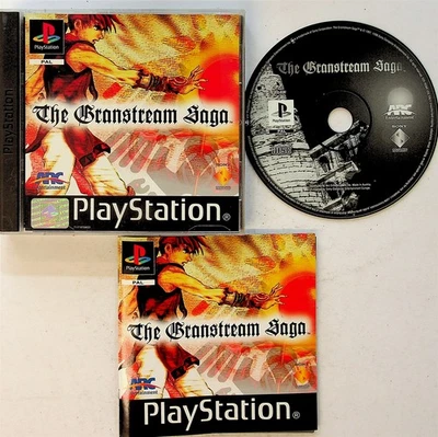 THE GRANSTREAM SAGA - PS1 Playstation 1 Game Complete Original Rare PAL EX++ - Image 1 of 2