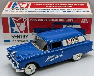 Chevy Liberty Classics Sentry Hardware 1955 sedán banco de entrega escala 1/25 Foto 1 de 4