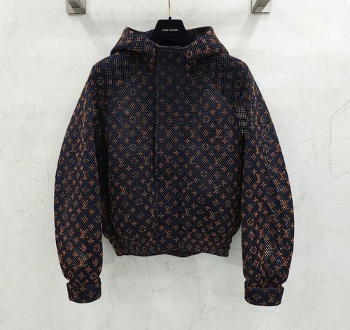 LOUIS VUITTON（LV） Louis Vuitton Giacca Bomber a Rete Monogramma Sfumato 138828215