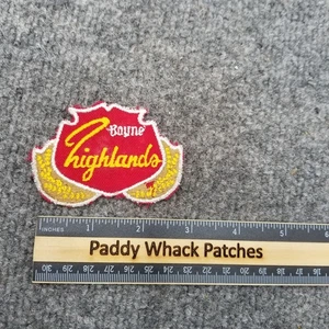 Vintage Boyne Highlands Patch Ski Skifahren Michigan AC1 - Bild 1 von 2
