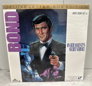 New Sealed “ON HER MAJESTYS SECRET SERVICE” 2 Disc DLX Letterbox Ed LaserDisc - Picture 1 of 3