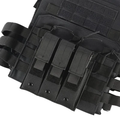 MOLLE Modular Triple Magazine Pouch Pistol Mag Pouch for 9mm Glock S&W M&P 1911 - Image 1 of 4