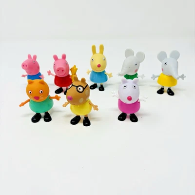 Peppa Pig and Friends Elephant Sisters 糖果猫 更多 2003 Jazzwares Action — 第 1/4 张图片