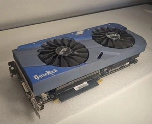NVIDIA GeForce GTX 1080 TI 11gb Palit Gamerock Graphics Card - Picture 1 of 11