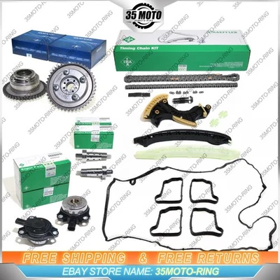 Juego de juntas de cubierta y ajustador de árbol de levas para Mercedes W204 W212 C250 M271 1.8T L4 Foto 1 de 4