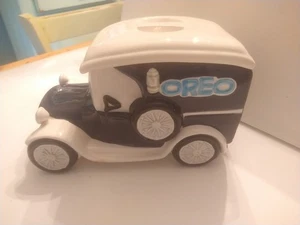 Oreo Cookie Delivery Truck Cookie Jar Nabisco Original Collectible - Picture 1 of 14