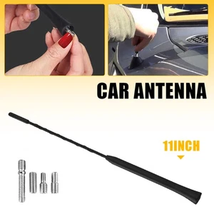 Universal 11" Car Radio Flexible Anti Noise Beesting AM Ariel FM Arial Antenna - Picture 1 of 10
