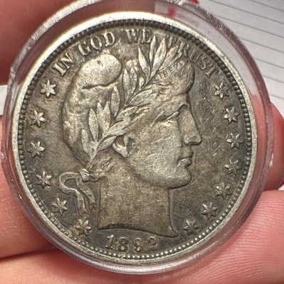 1892 Barber Half Dollar - Image 1 of 2