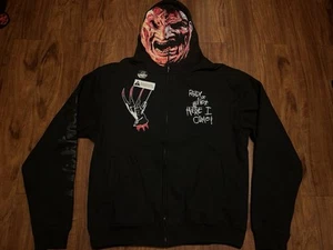 Shoe Palace X Nightmare On Elm Street Freddy Krueger Full Zip Glow N Dark Jacket - Picture 1 of 7