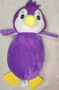 A&A Global 9" Purple Plush Penguin Stuffed Animal - Picture 1 of 3