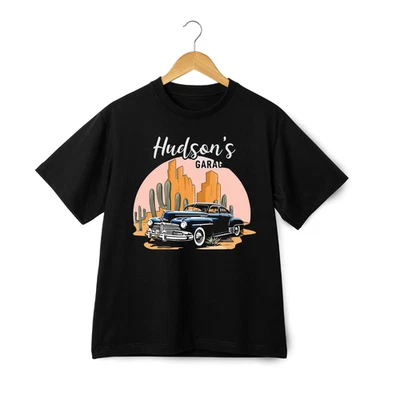 Camiseta Hudson’s Garage Coche Clásico - Camiseta Unisex Desert Drive De Colección Foto 1 de 4
