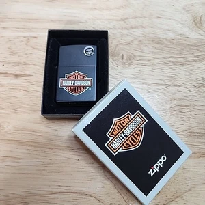 Zippo Harley-Davidson Logo Black Matte 218HD.H252 2022 - Picture 1 of 13