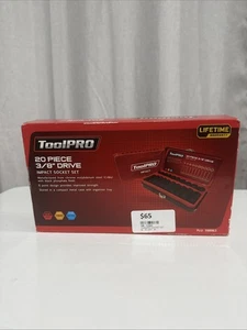 ToolPro 20 PC 3/8” Drive Impact Socket Set - Picture 1 of 3