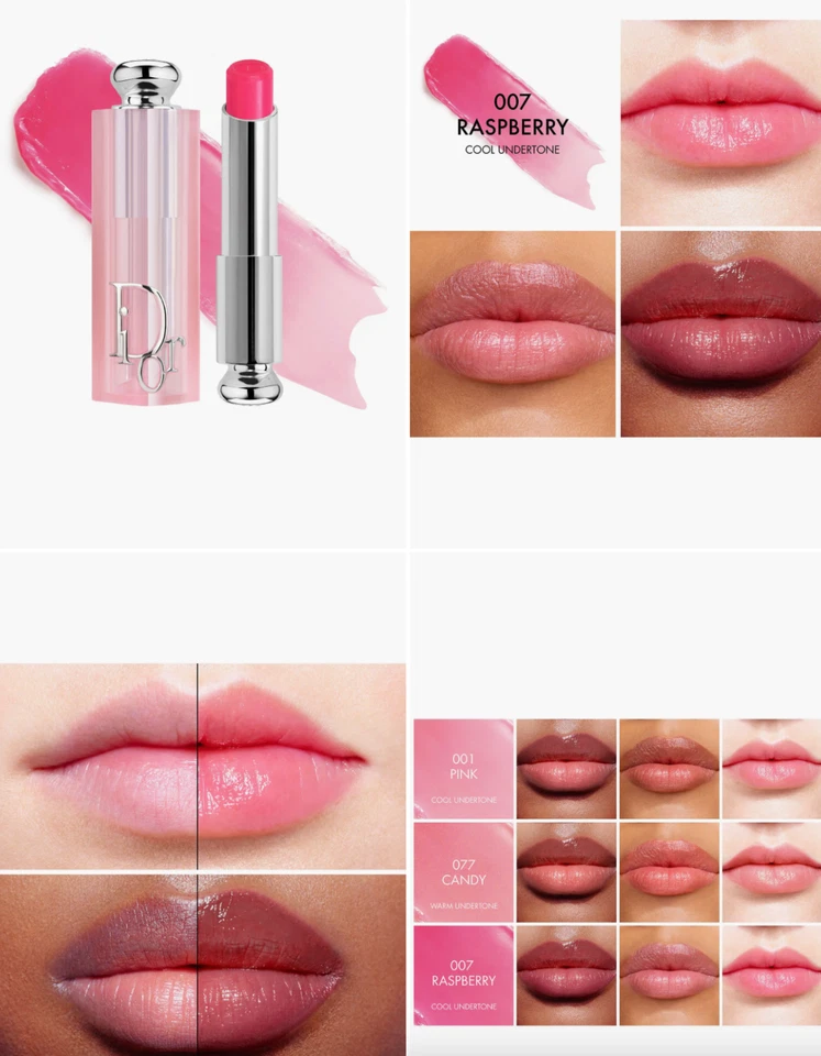 DIOR ADDICT LIP BALM LIP GLOW FULL SIZE 3.2g (VARIOUS SHADES) Brand New in Box - Image 1 of 1