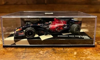 Auto Formula 1 Minichamps 1/43 Vettel STR3 2008 Scuderia Toro Rosso - Immagine 1 di 4