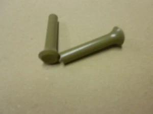 Se adapta a 66 67 68 69 70 71 72 73 74 cargador dorado beige perillas de bloqueo de puerta NUEVO - Imagen 1 de 1