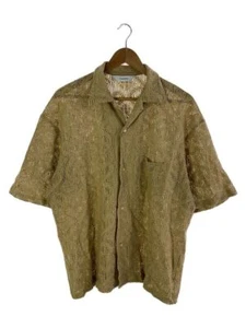 DWAGRH. Camisa Manga Corta M Algodón Beige 24SS-SY5-001 Usada - Imagen 1 de 5