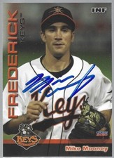 2010 Choice Frederick Keys #17 Mike Mooney IP autograph signed card