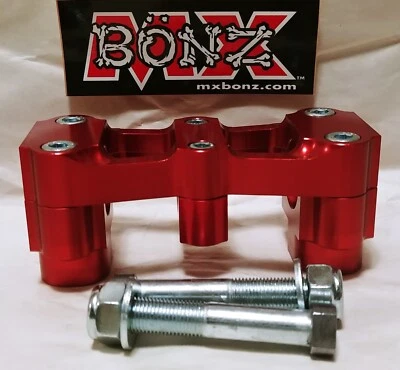 BAR MOUNT HONDA CRF450R CRF450RX CRF450RWE 2002-2025 HANDLEBAR CLAMP 1-1/8" 28mm - Image 1 of 3