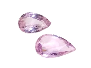1.27cts Pink Natural sapphire pear cut loose gemstones "see video" - Picture 1 of 3
