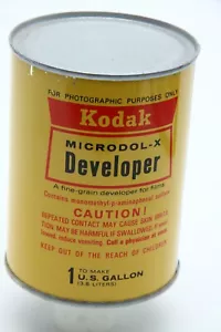 NOS KODAK Microdol-X Developer Fine Grain 17 Oz Makes 1 Gallon - Picture 1 of 6