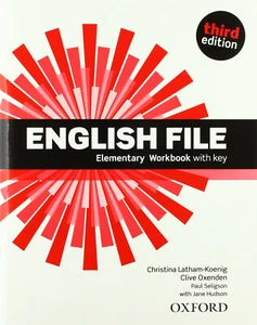 Oxford ENGLISH FILE Elementary 3rd EDITION Workbook replacing 9780194598712 @NEW - Picture 1 of 2