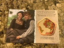 Outlander Season 4 Caitriona Balfe Oversized Wardrobe Card OS-M03 - # 03/25