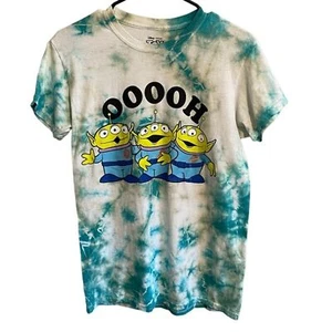 Pixar Toy Story Alien Trio Tie Dye Short Sleeve T-Shirt - Picture 1 of 5
