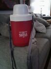 Vintage Coleman Thermos 1995 #5517 Red White Saratoga Race Course w/ Strap