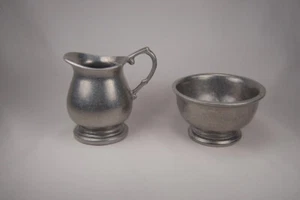 2-Piece RARE Wilton Armetale RWP Small Pitcher and Bowl  - Picture 1 of 4