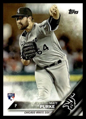 2016 Topps Update Matt Purke  Rookie US103 Chicago White Sox - Image 1 of 2