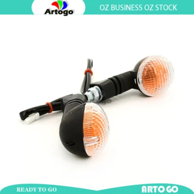 2X Indicador Frontal ou Traseiro Lente Transparente Para Husaberg FE 450 2009-2012 2013 2014 - Imagem 1 de 4