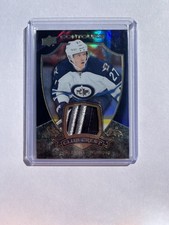 2015-16 Upper Deck Contours Club Crest Jersey /75 Nikolaj Ehlers Rookie Patch RC