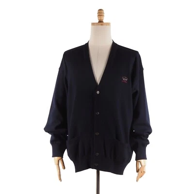 Paul & Shark Vintage Men's Navy Blue Knit Cardigan Sweater size XL - Image 1 of 4