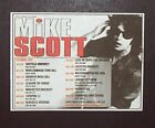 Mike Scott Still Burning Tour 1997 Mini Poster Type Concert Ad (The Waterboys)
