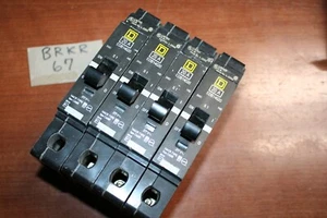 Square D EDB14020 Leitungsschutzschalter 20A 1-polig 120 240 277V 4 Stück - Bild 1 von 6
