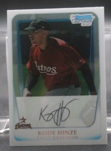 Kody Hinze (Astros) - 2011 Bowman Chrome #BCP16