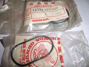 HONDA XL350 XL250K TAPPET COVER O-RING SEAL 12392-329-000 ORIGINAL - Picture 1 of 1